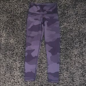 Women’s Aerie Blue Camouflage Leggings